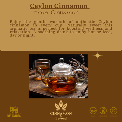 Premium Grade Ceylon cinnamon Tea  (25 bags)