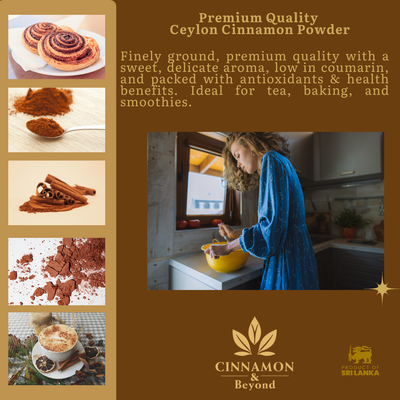 Premium Grade Ceylon Cinnamon Powder 100g