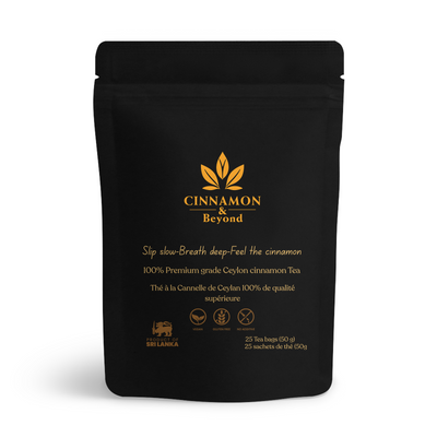 Premium Grade Ceylon cinnamon Tea  (25 bags)